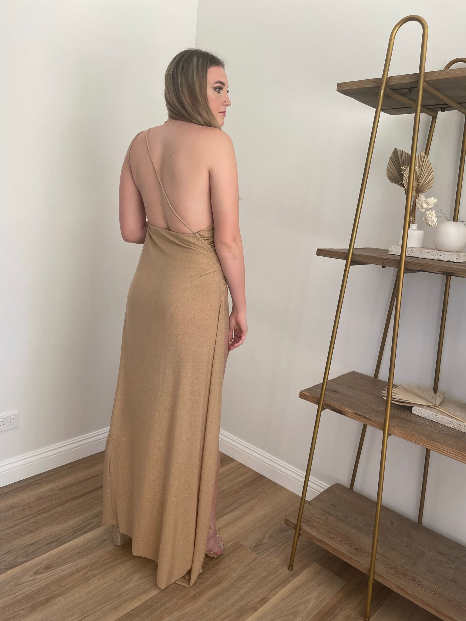 Bahari Dress - Champagne