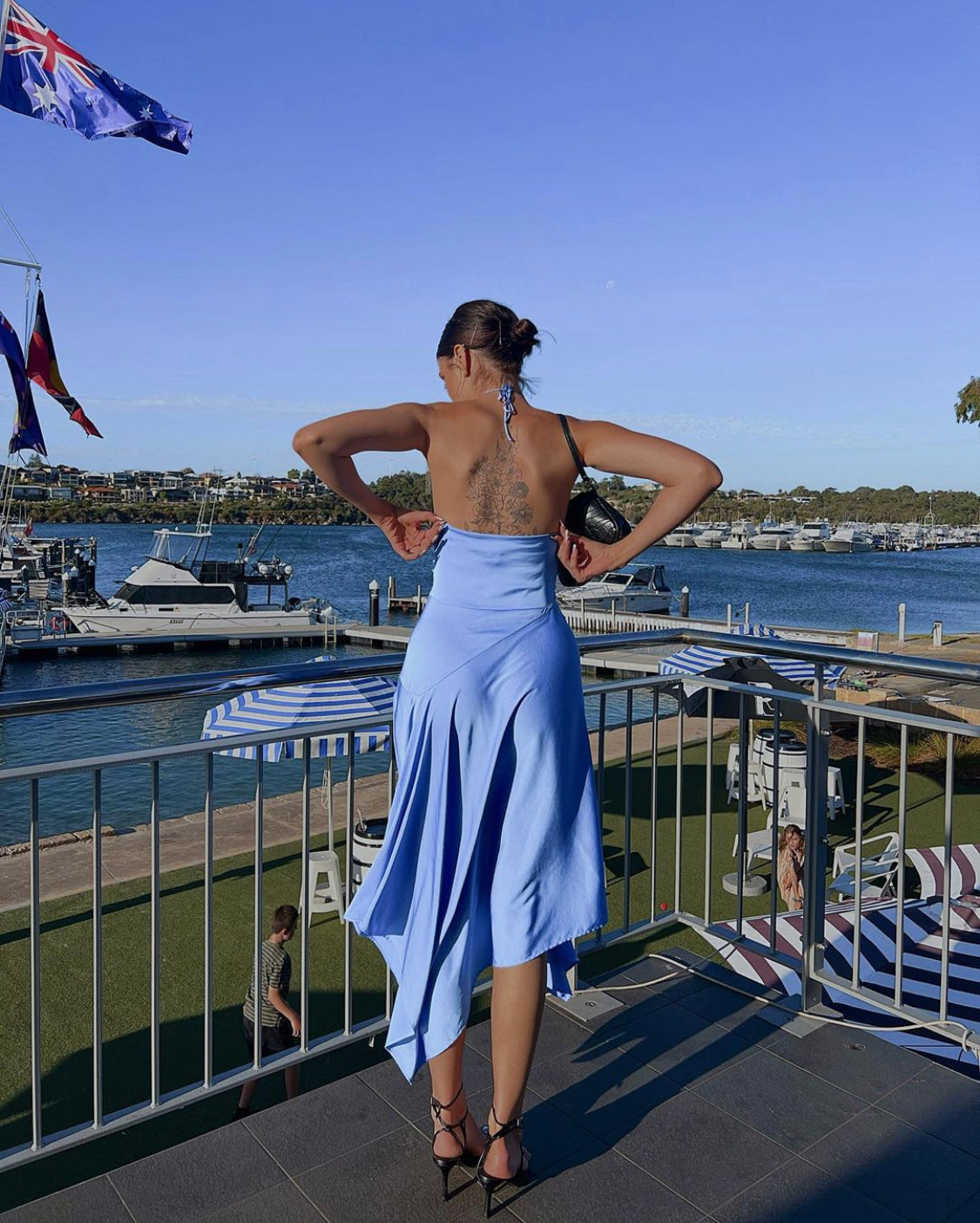 Lily Midi - Blue