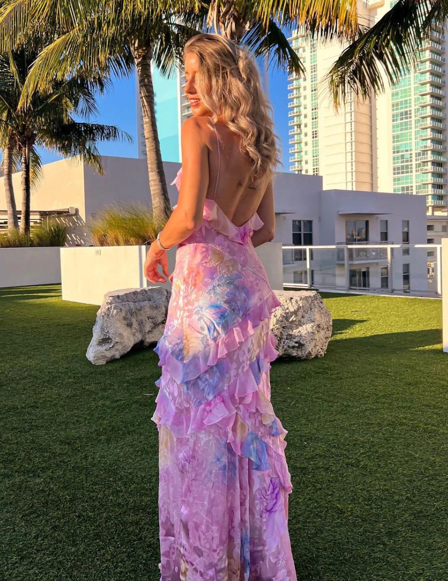 Rialto Maxi Dress - Candy