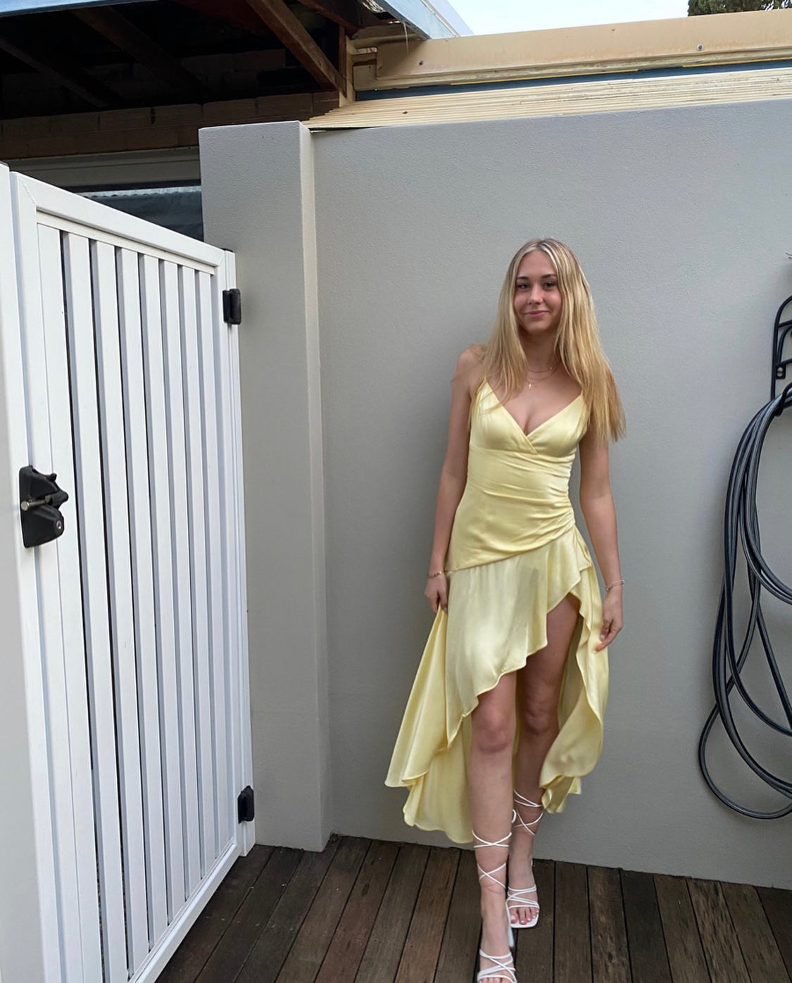 Sorella Midi Dress - Yellow