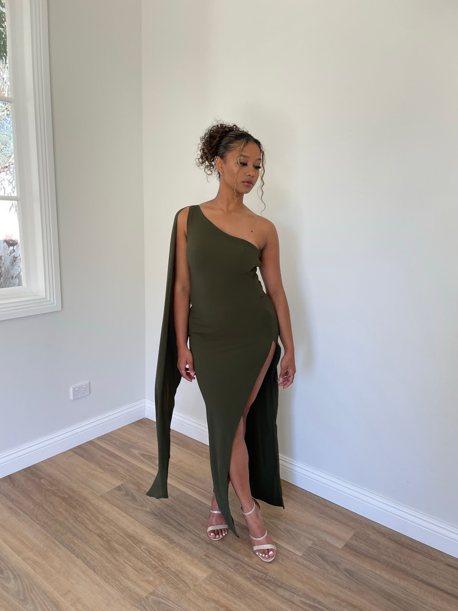 Riley Dress - Khaki