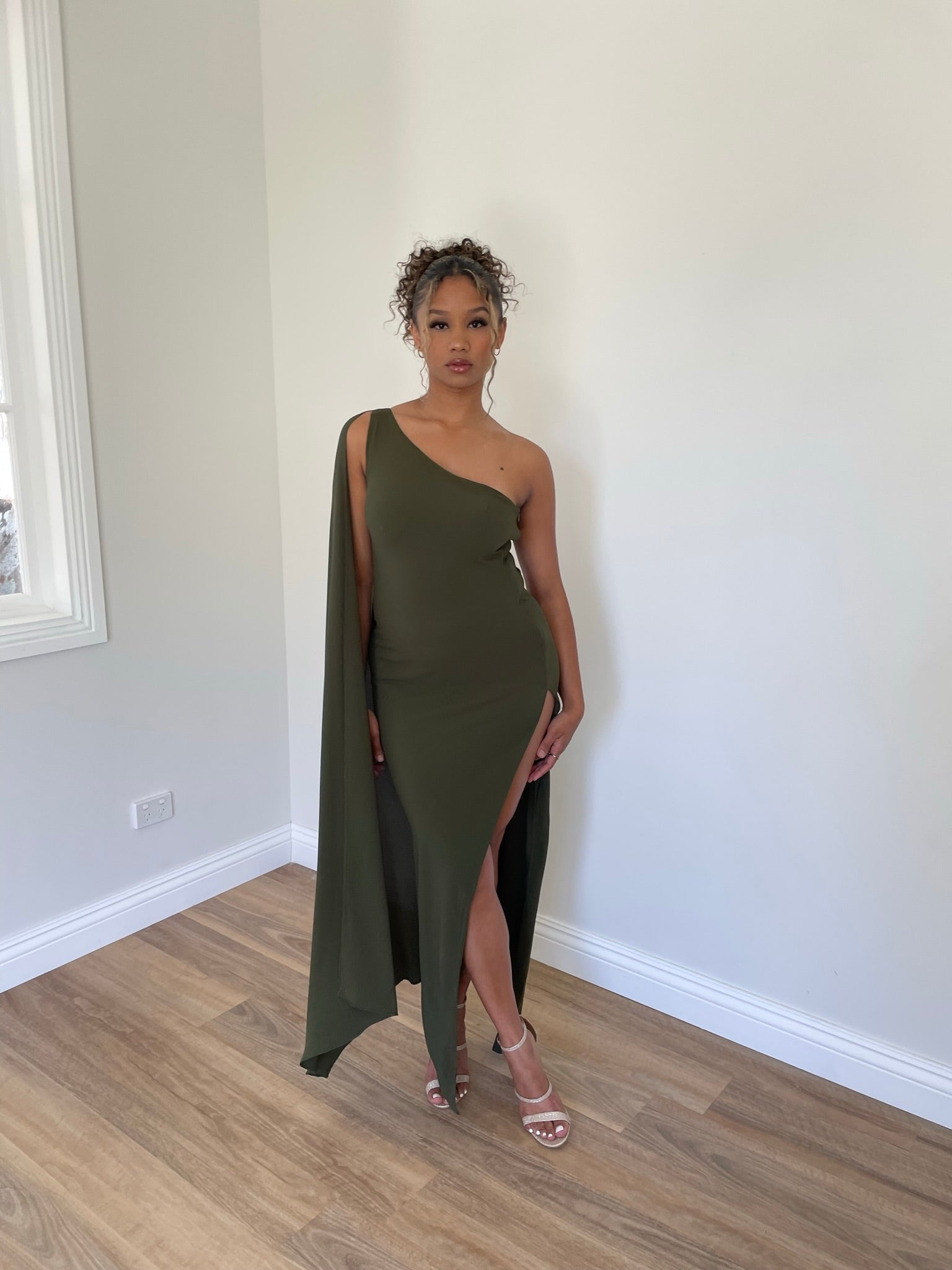 Riley Dress - Khaki