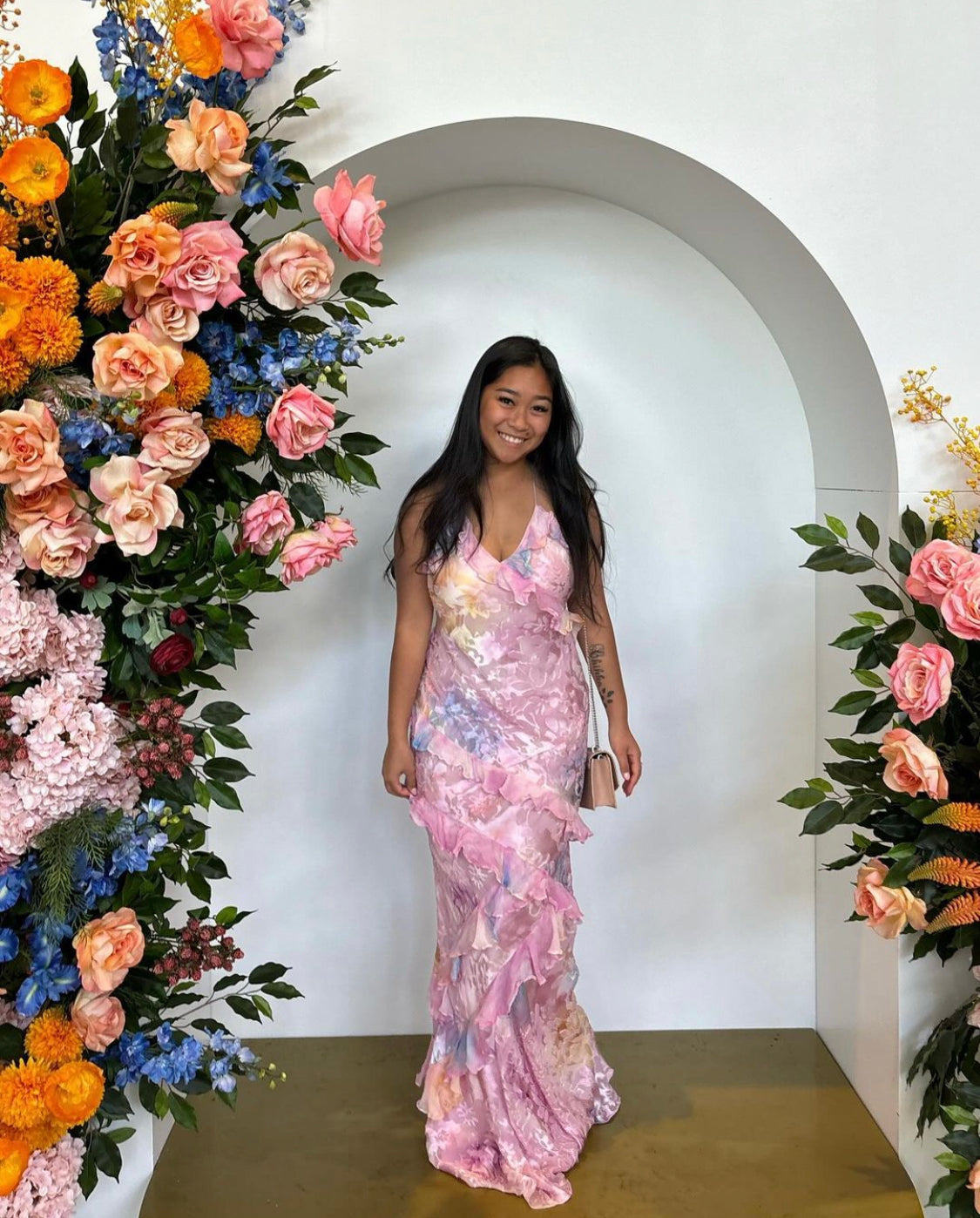 Rialto Maxi Dress - Candy