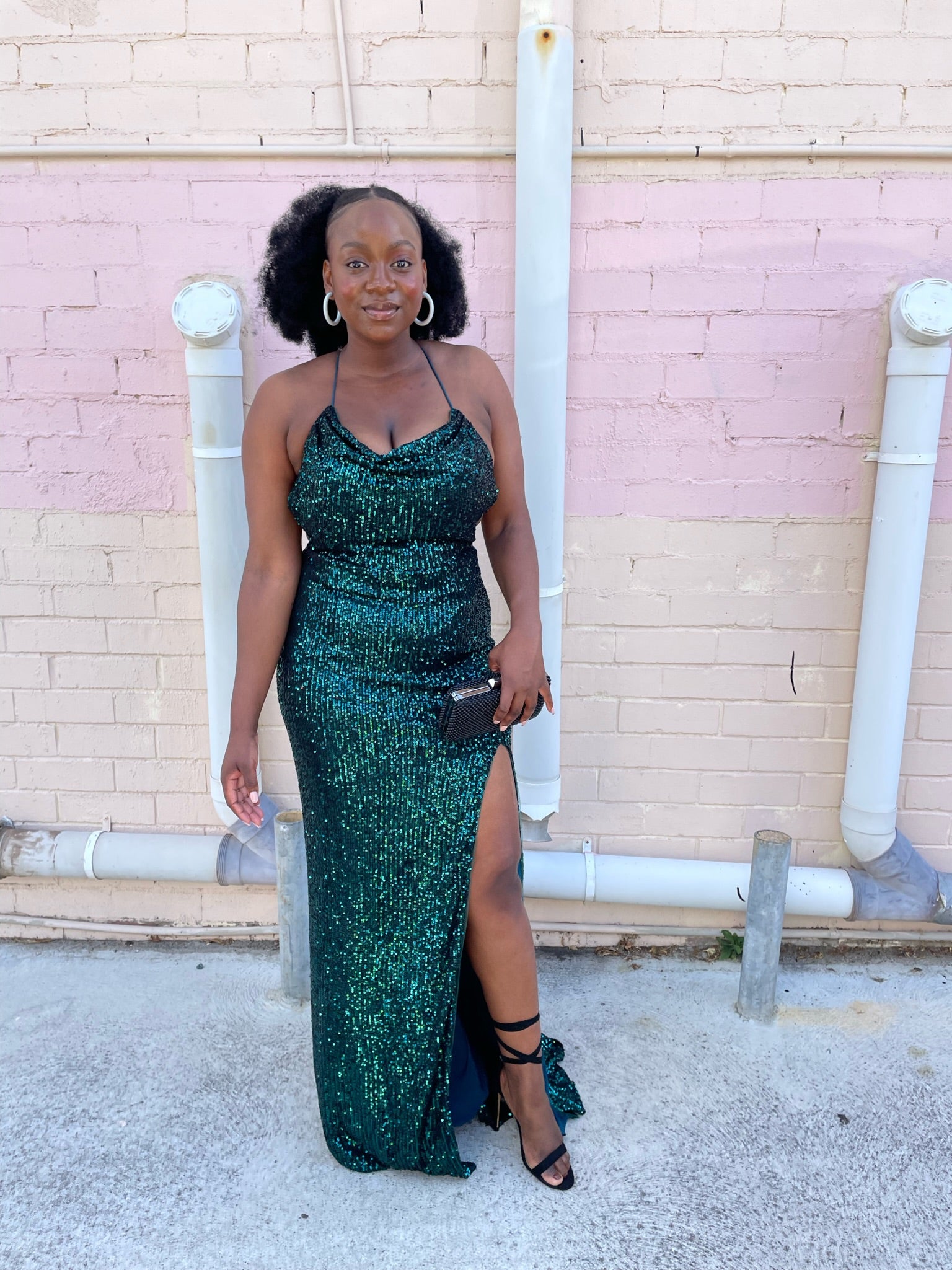 Diva Gown - Emerald