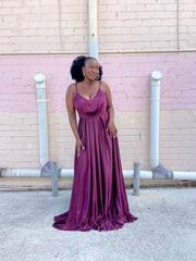Yulara Gown - Plum