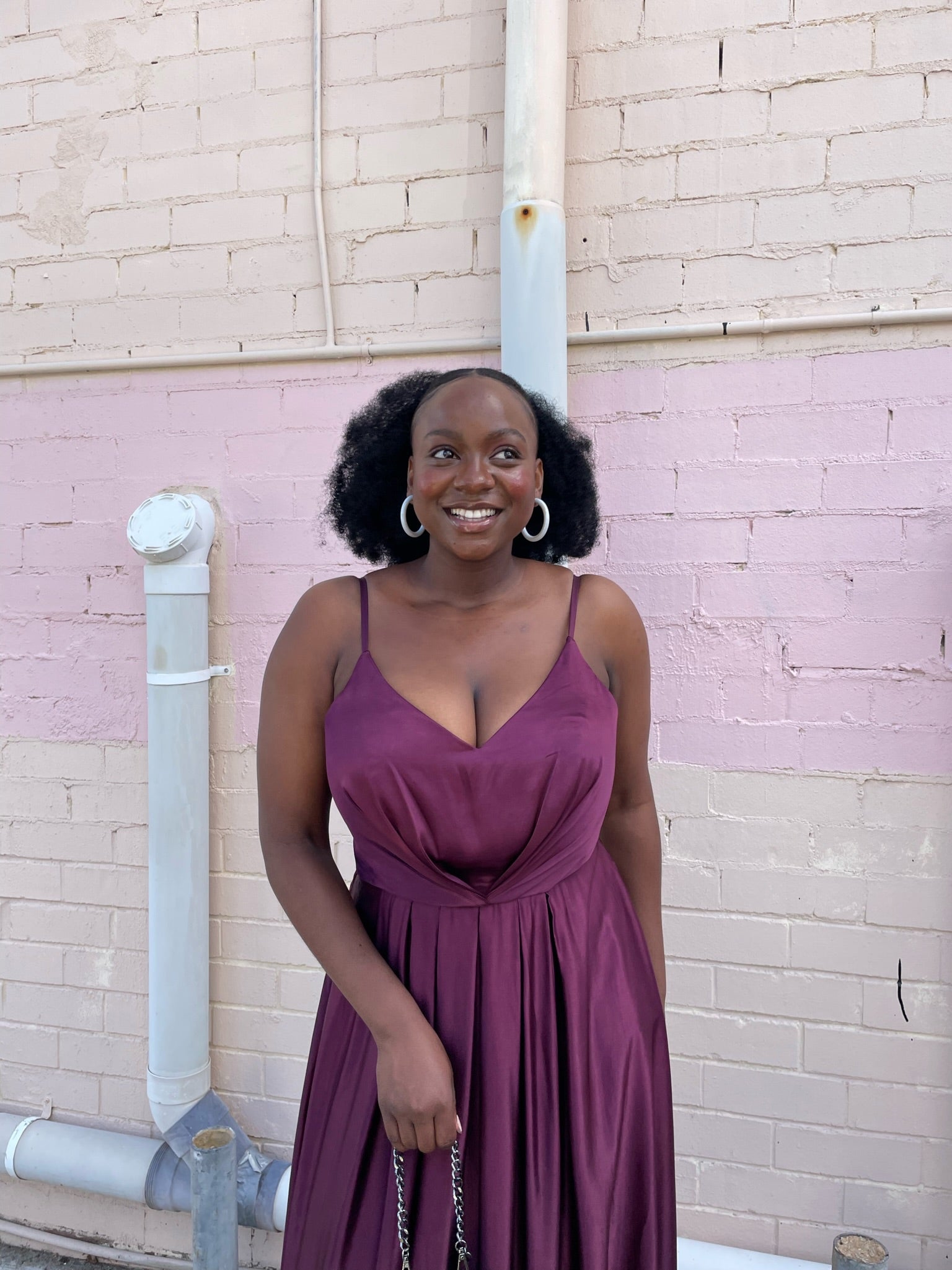 Yulara Gown - Plum