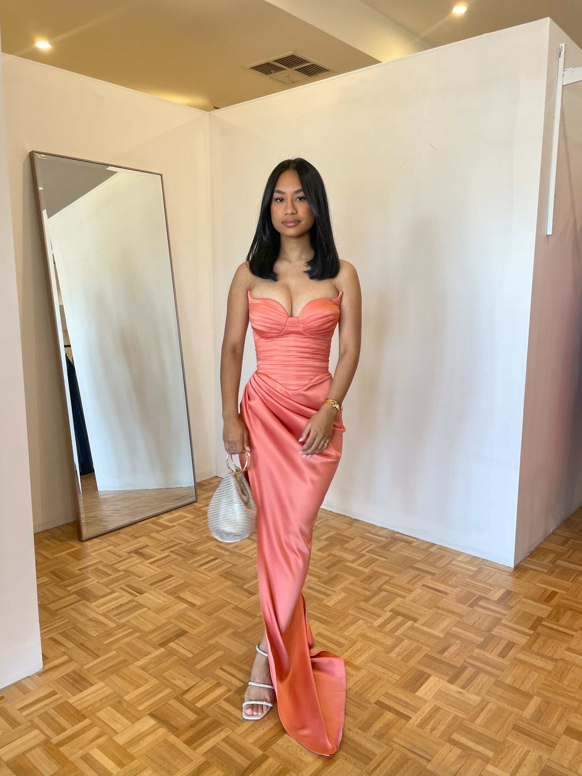 Alexis Gown - Coral