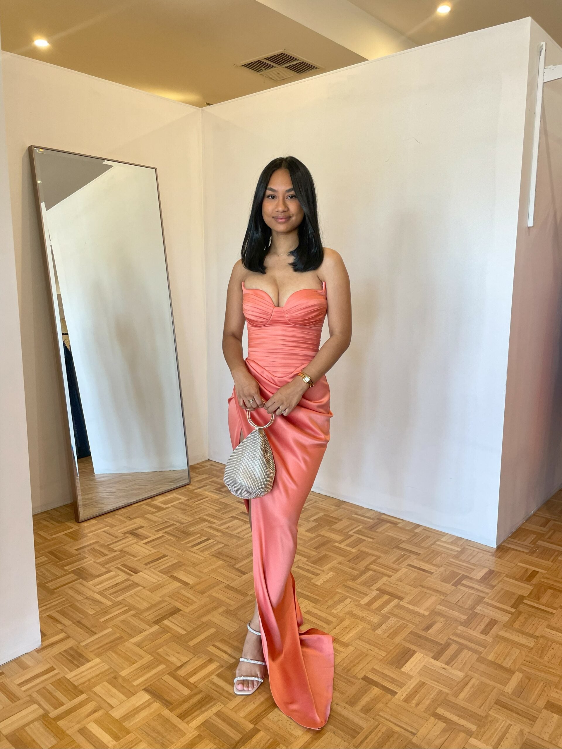 Alexis Gown - Coral
