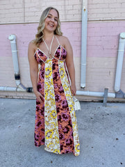 Ana Maxi Dress - Floral Mix