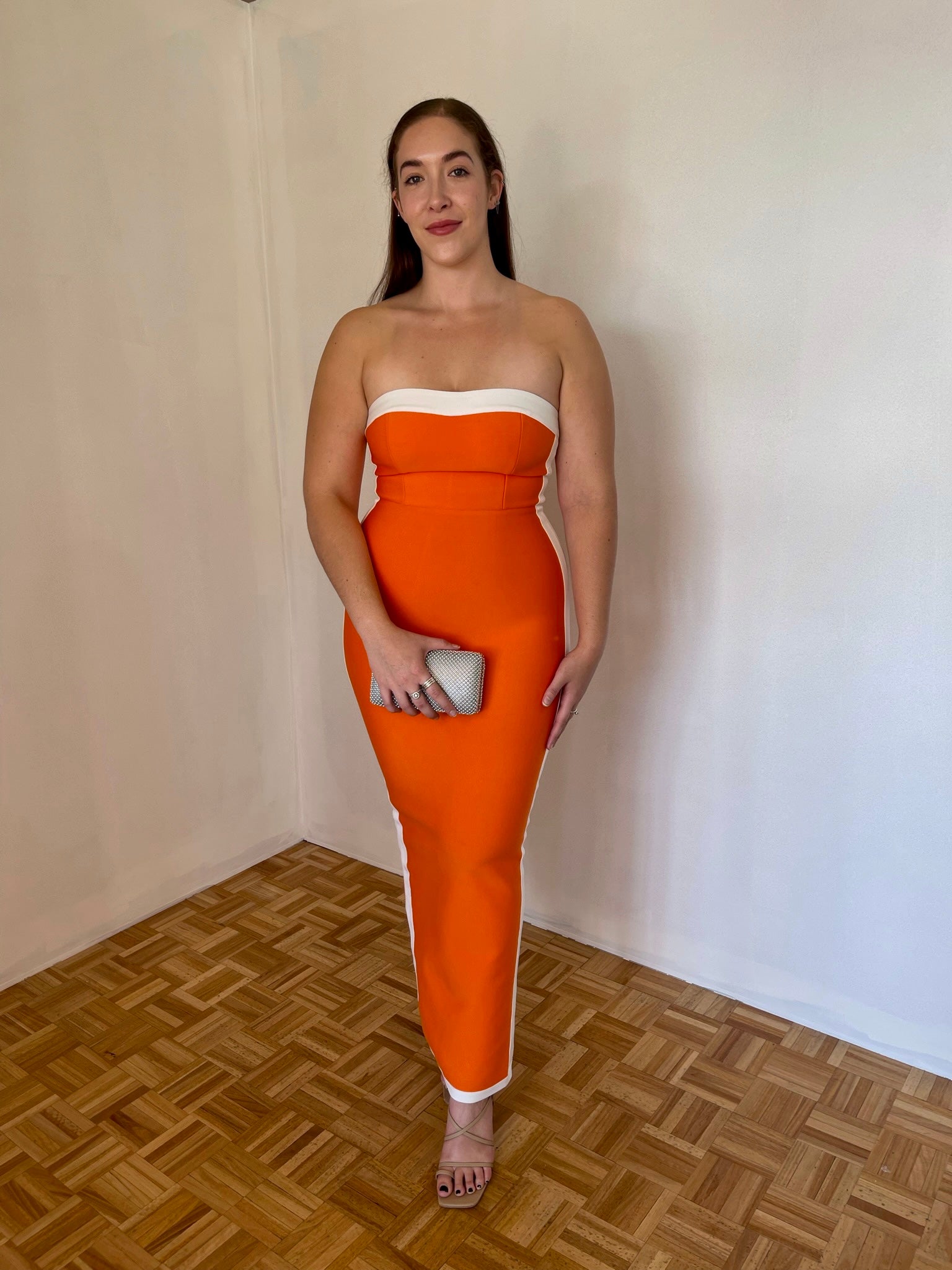 Ashley Dress - Orange