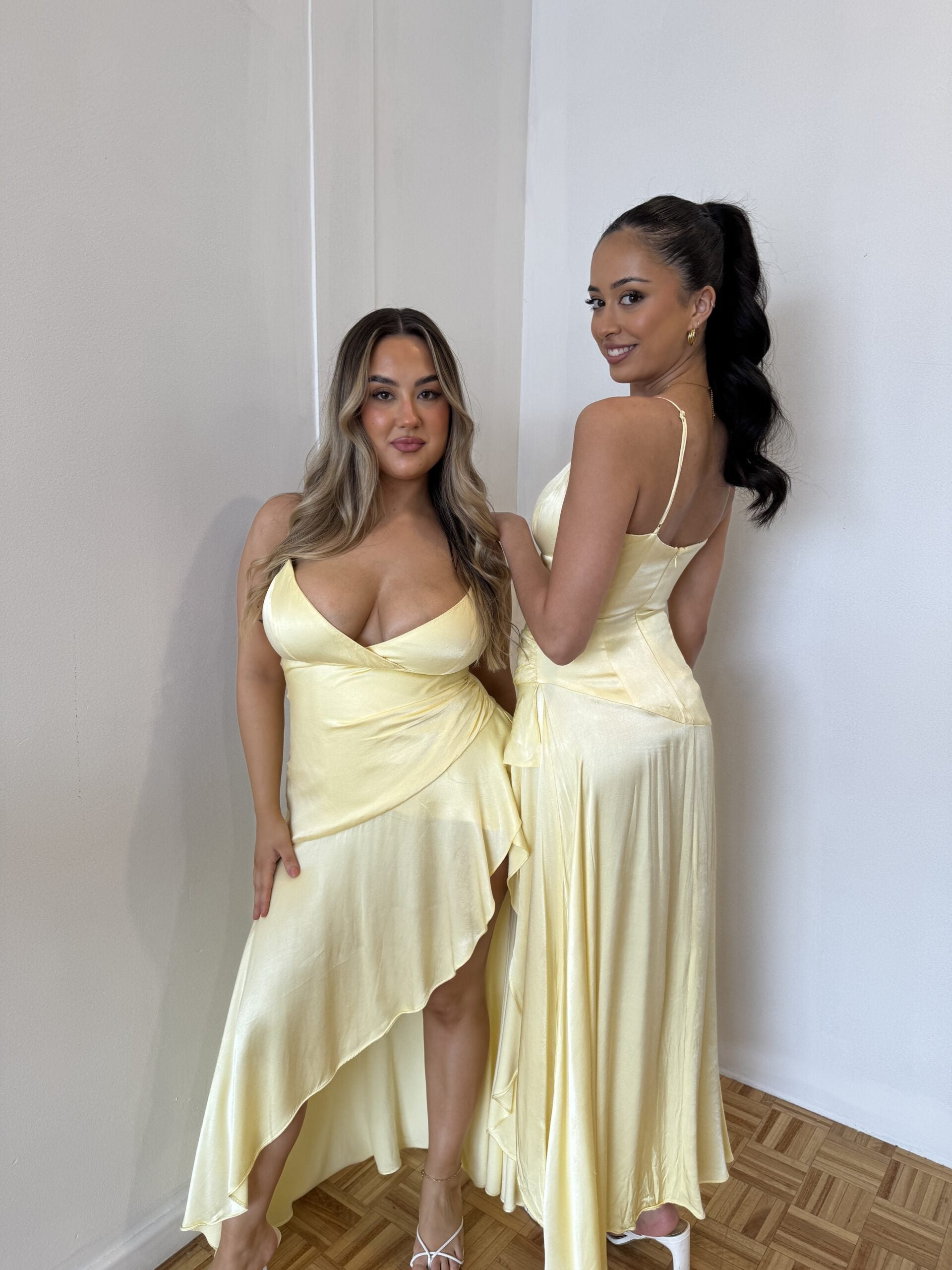 Sorella Midi Dress - Yellow