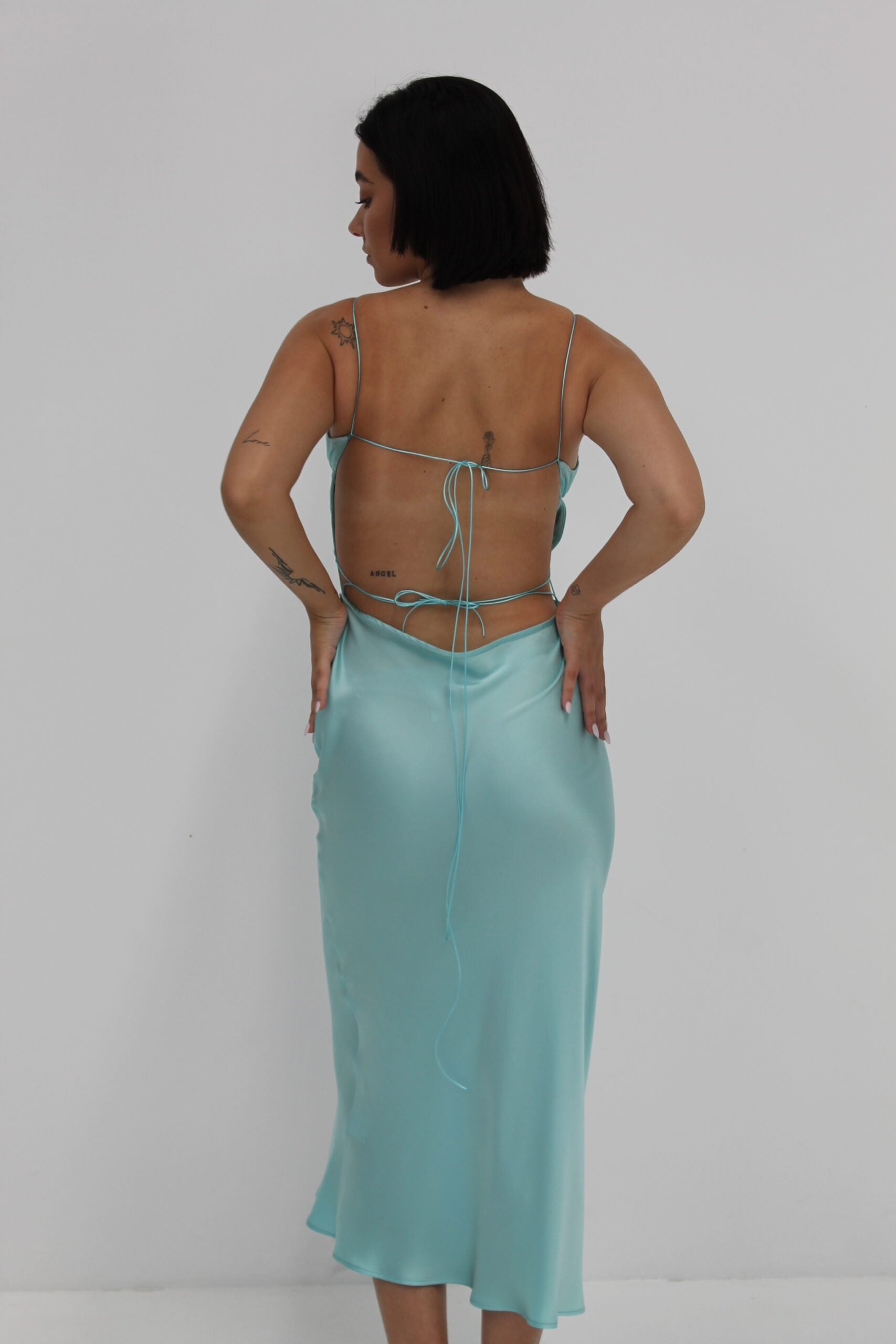 Iris Dress - Turquoise