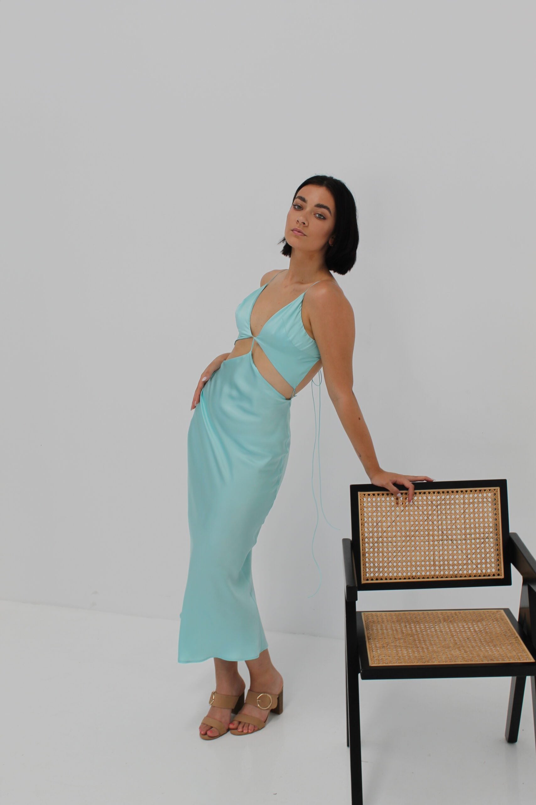 Iris Dress - Turquoise