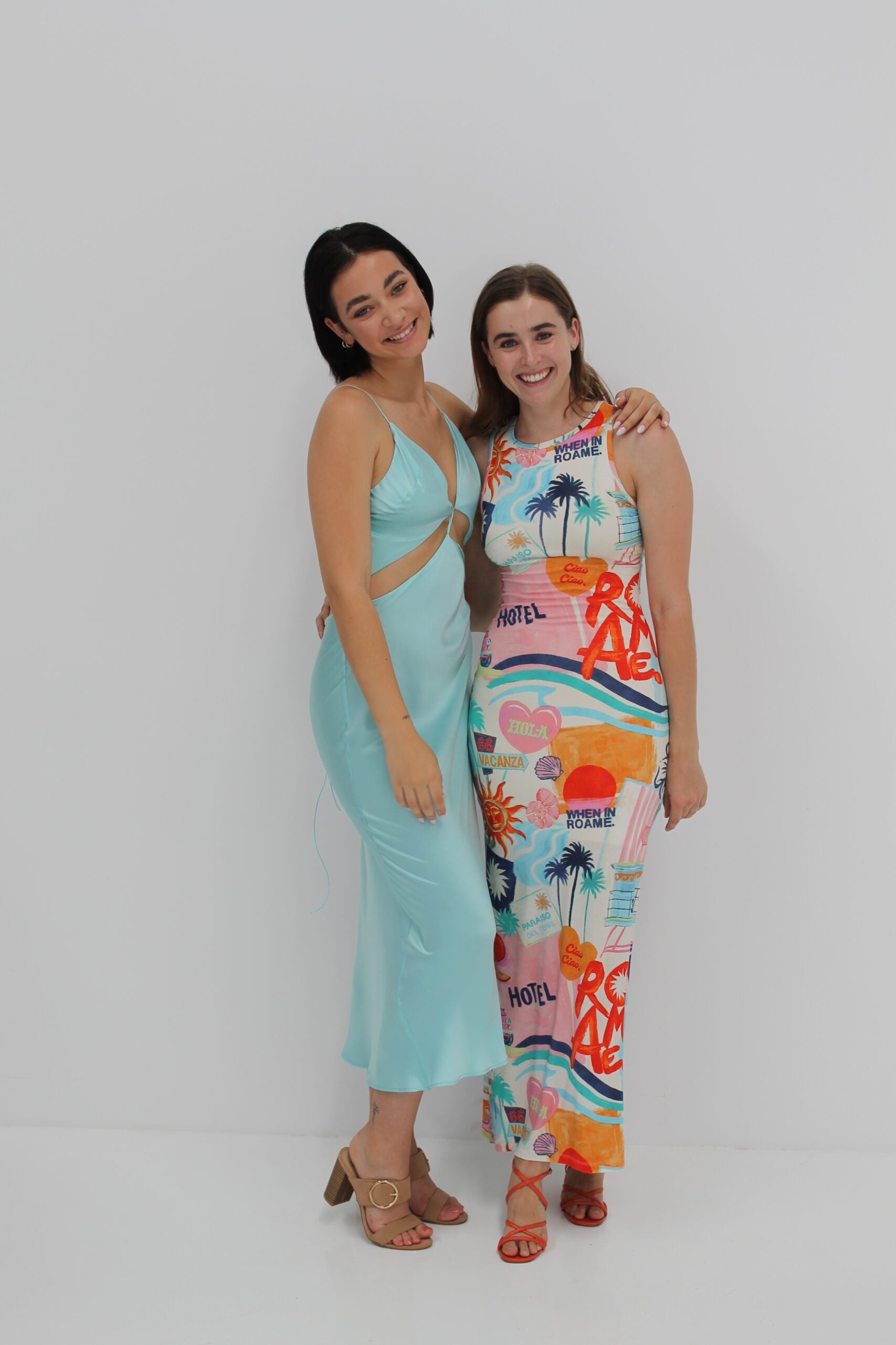 Iris Dress - Turquoise