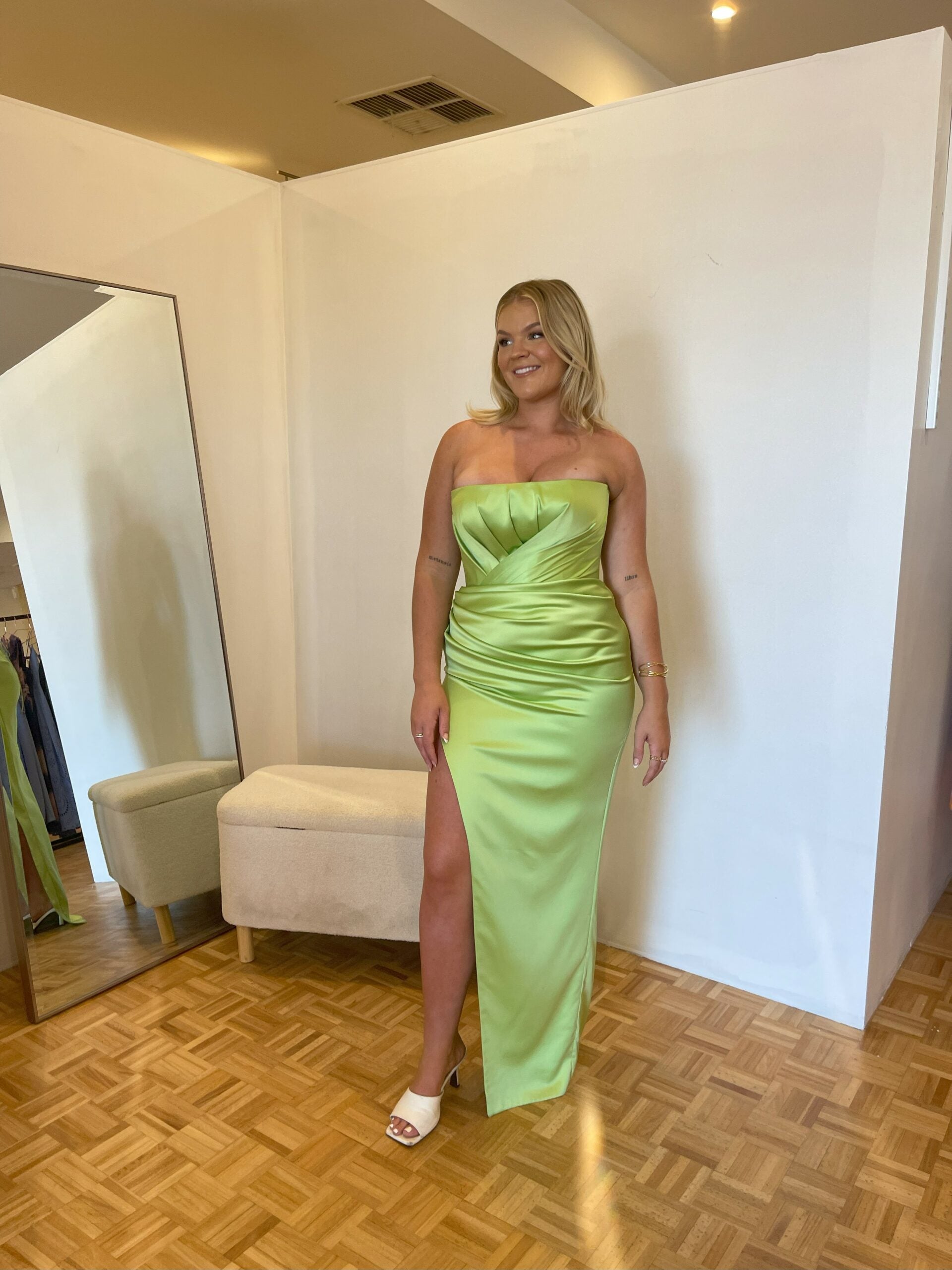 Monika Gown - Light Green