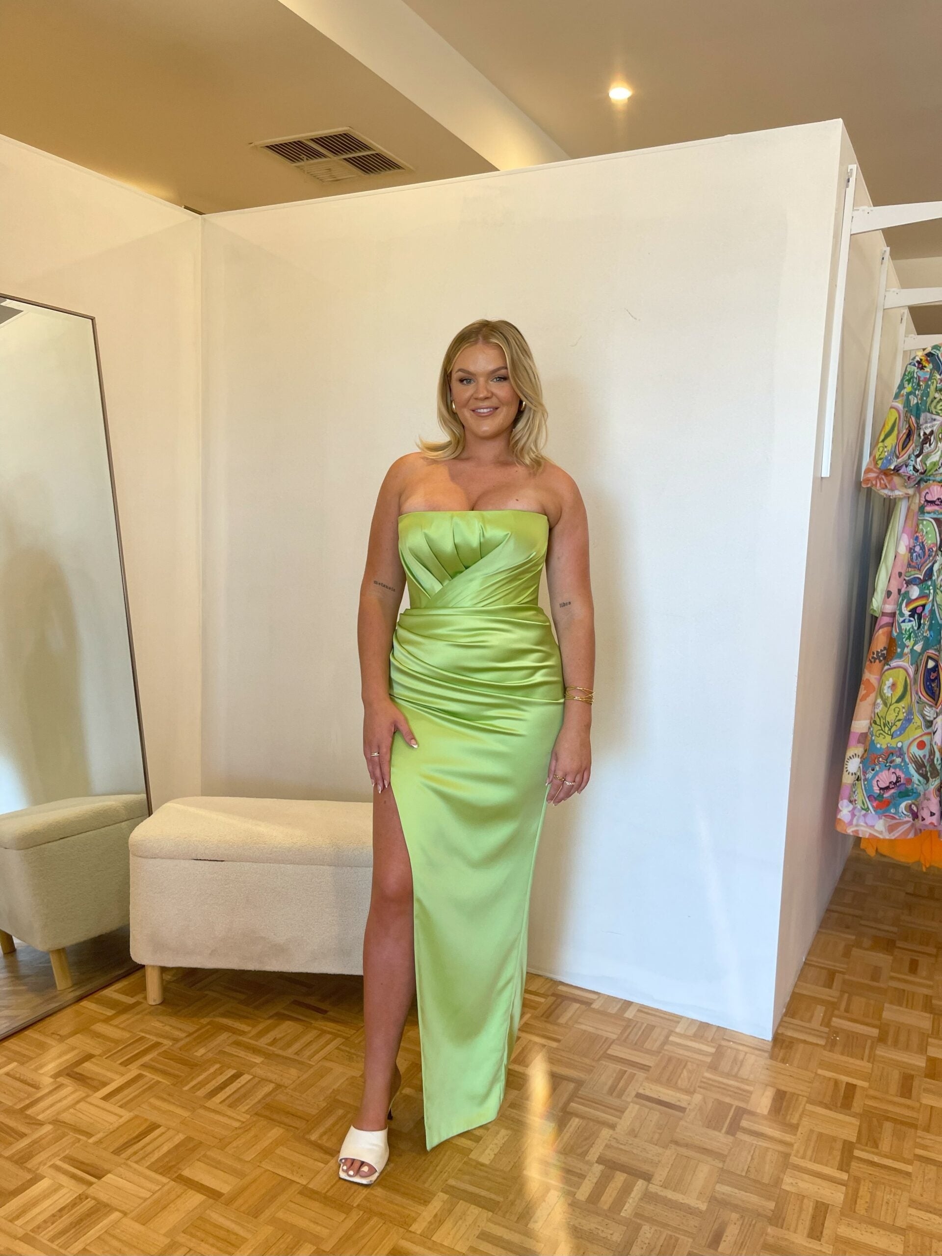 Monika Gown - Light Green