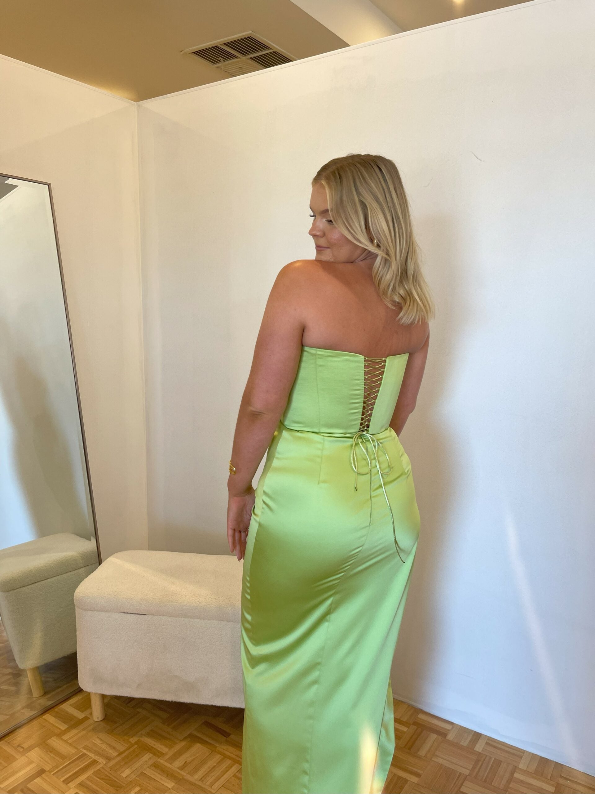 Monika Gown - Light Green