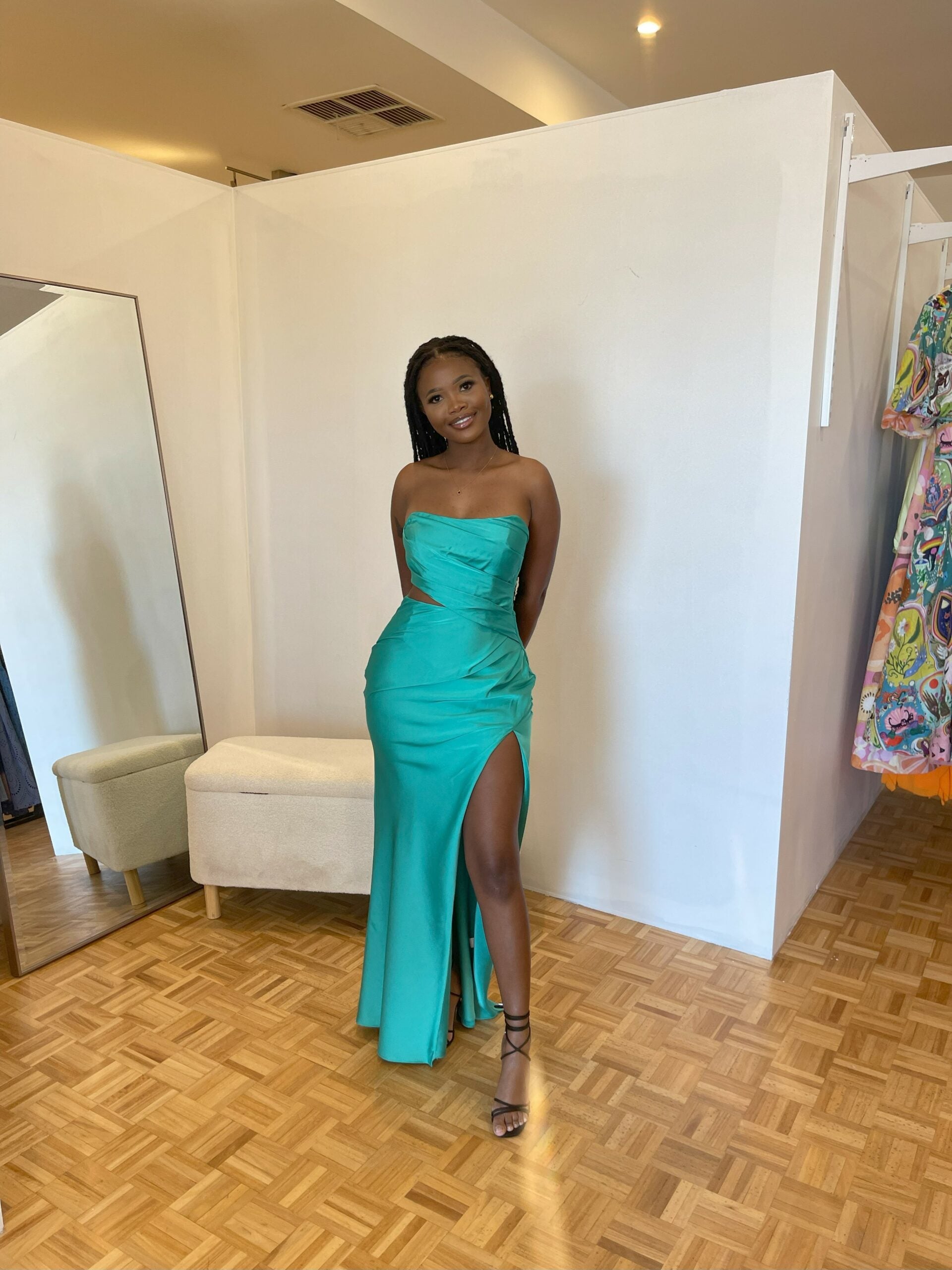 Milan Dress - Jade