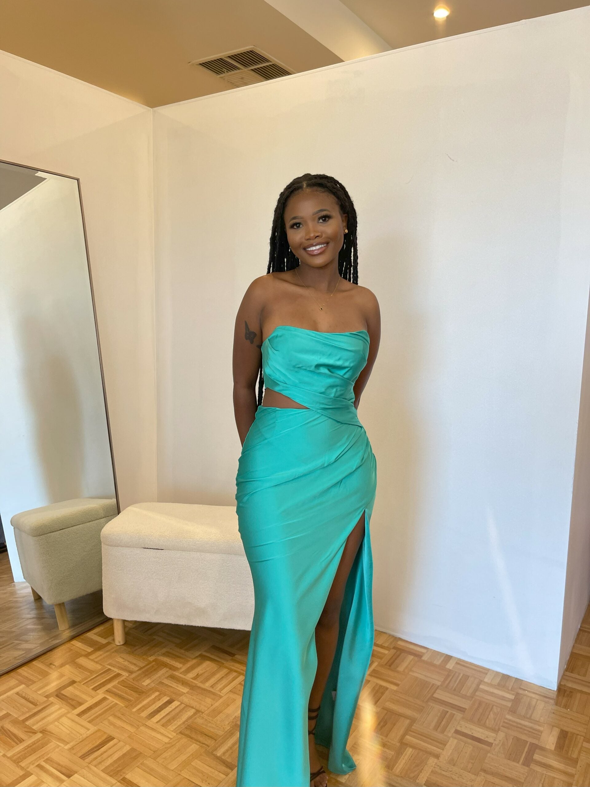 Milan Dress - Jade