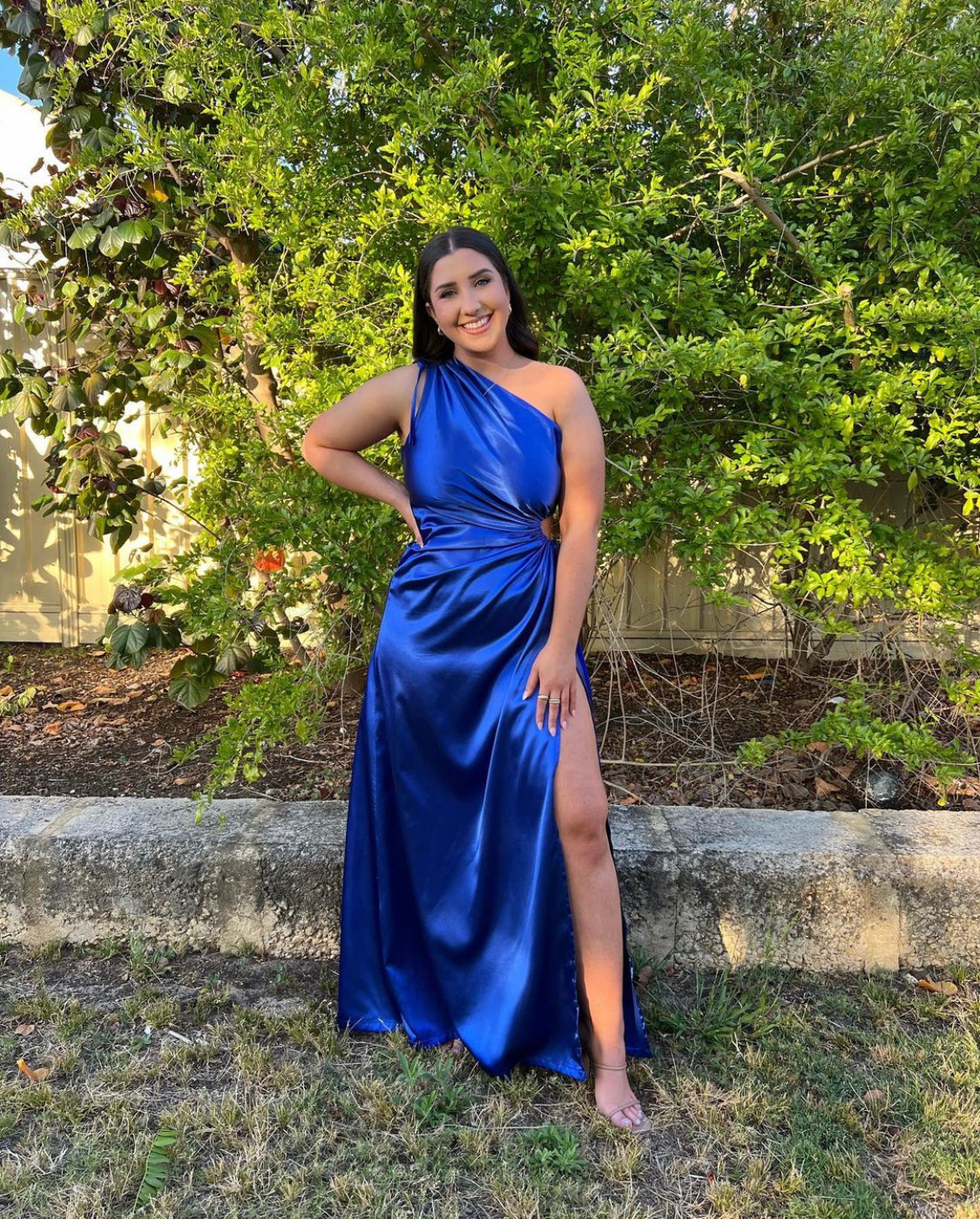Nour Maxi Dress - Cobalt Blue