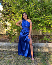 Nour Maxi Dress - Cobalt Blue