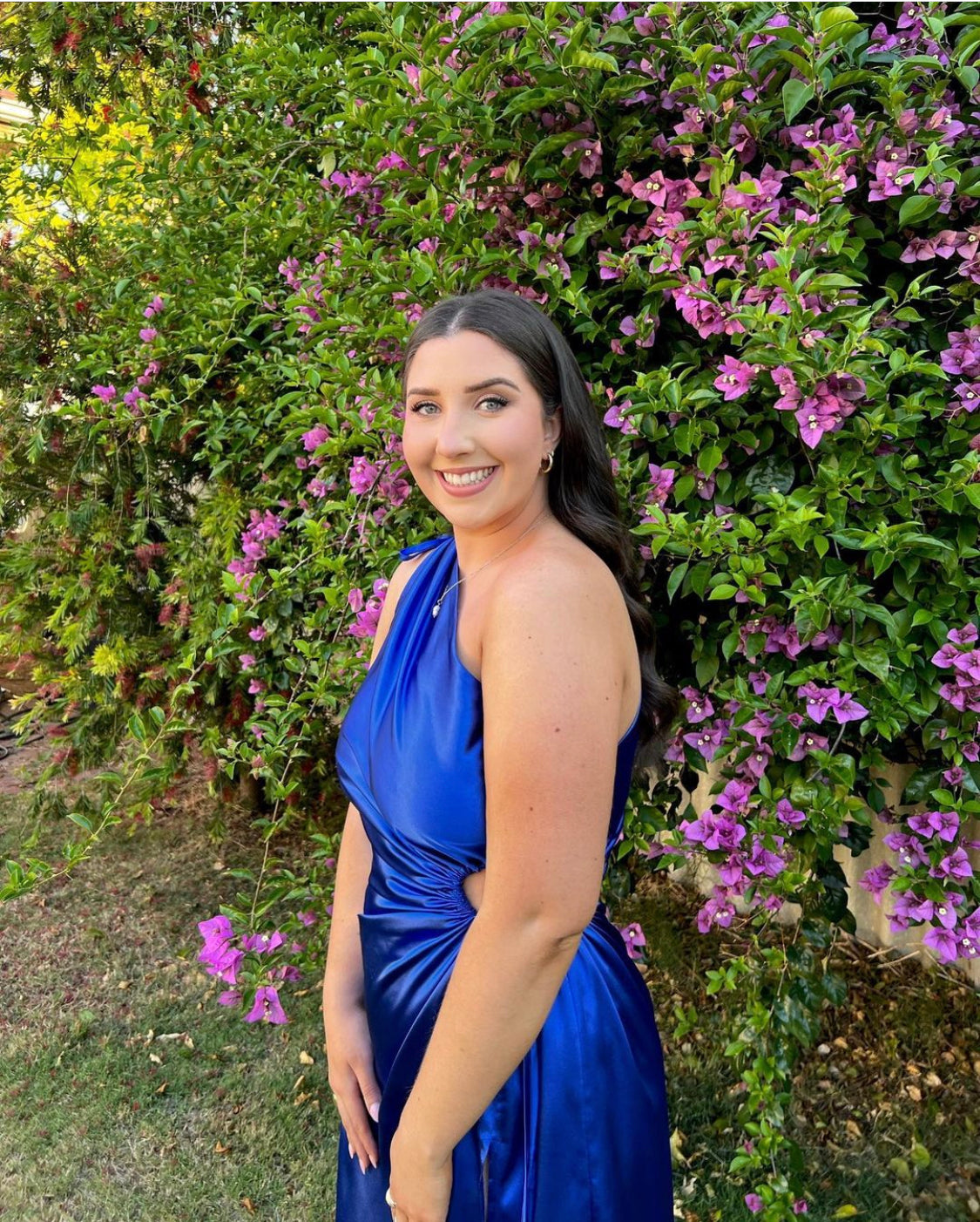 Nour Maxi Dress - Cobalt Blue
