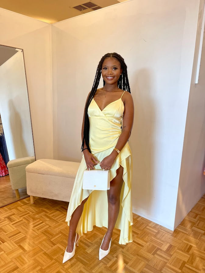 Sorella Midi Dress - Yellow