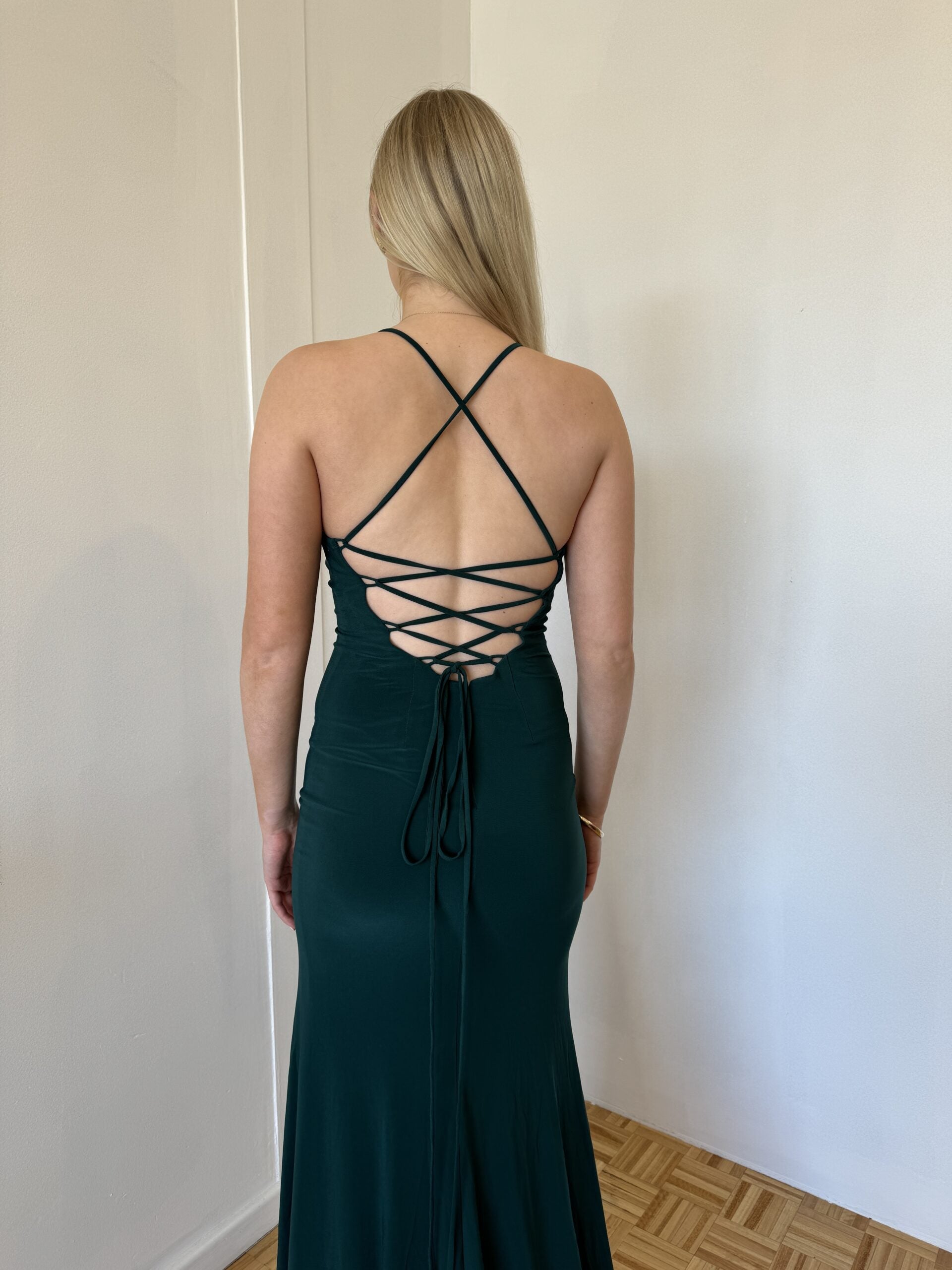 Chia Gown - Emerald