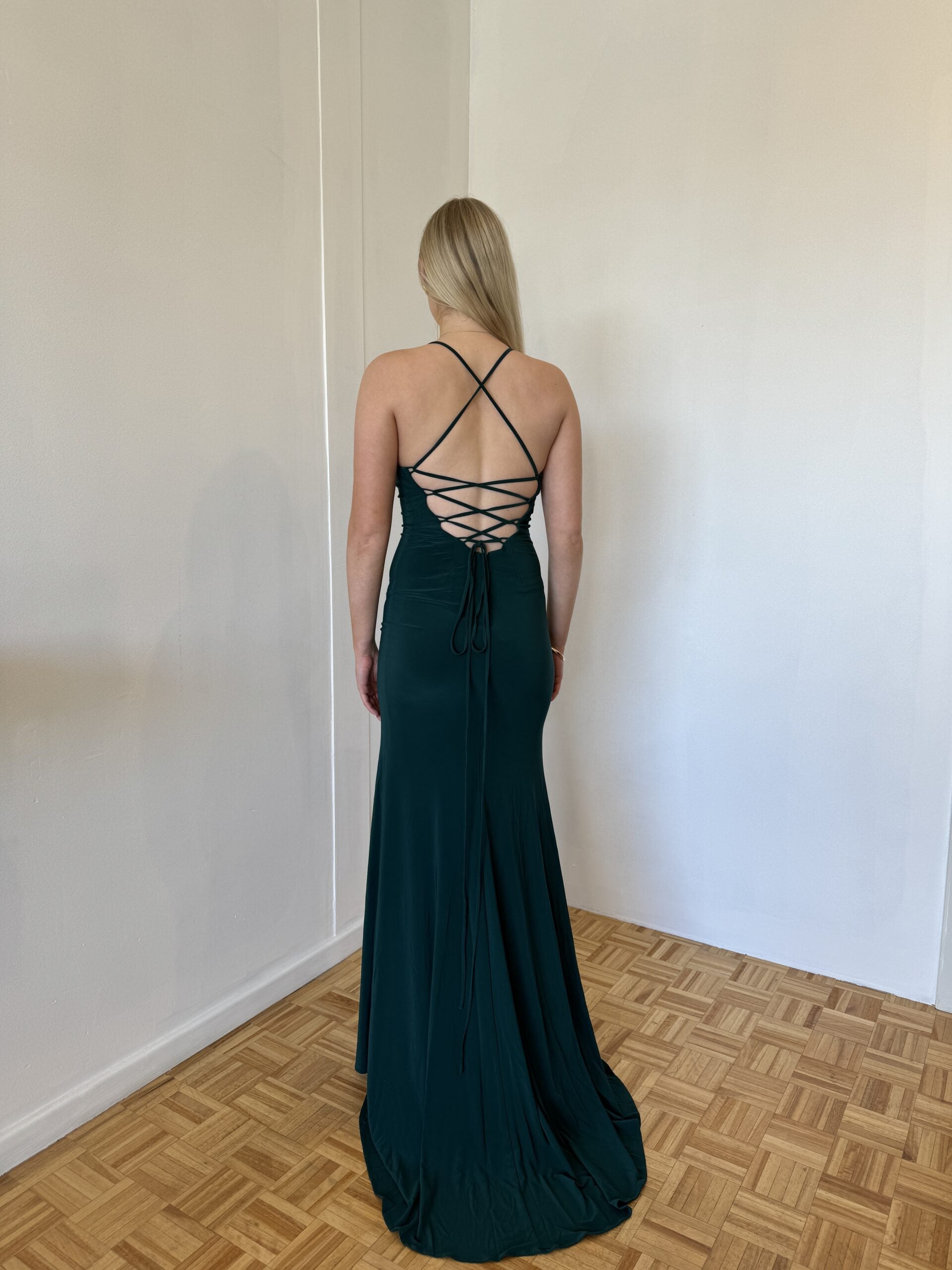 Chia Gown - Emerald