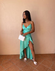 Sorella Midi Dress - Aqua