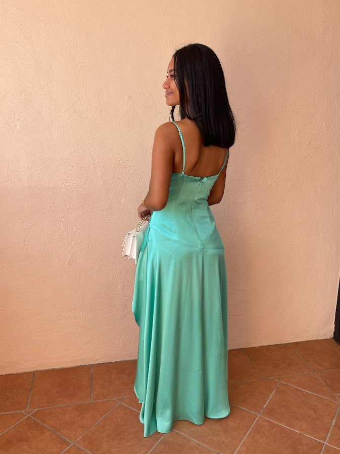 Sorella Midi Dress - Aqua