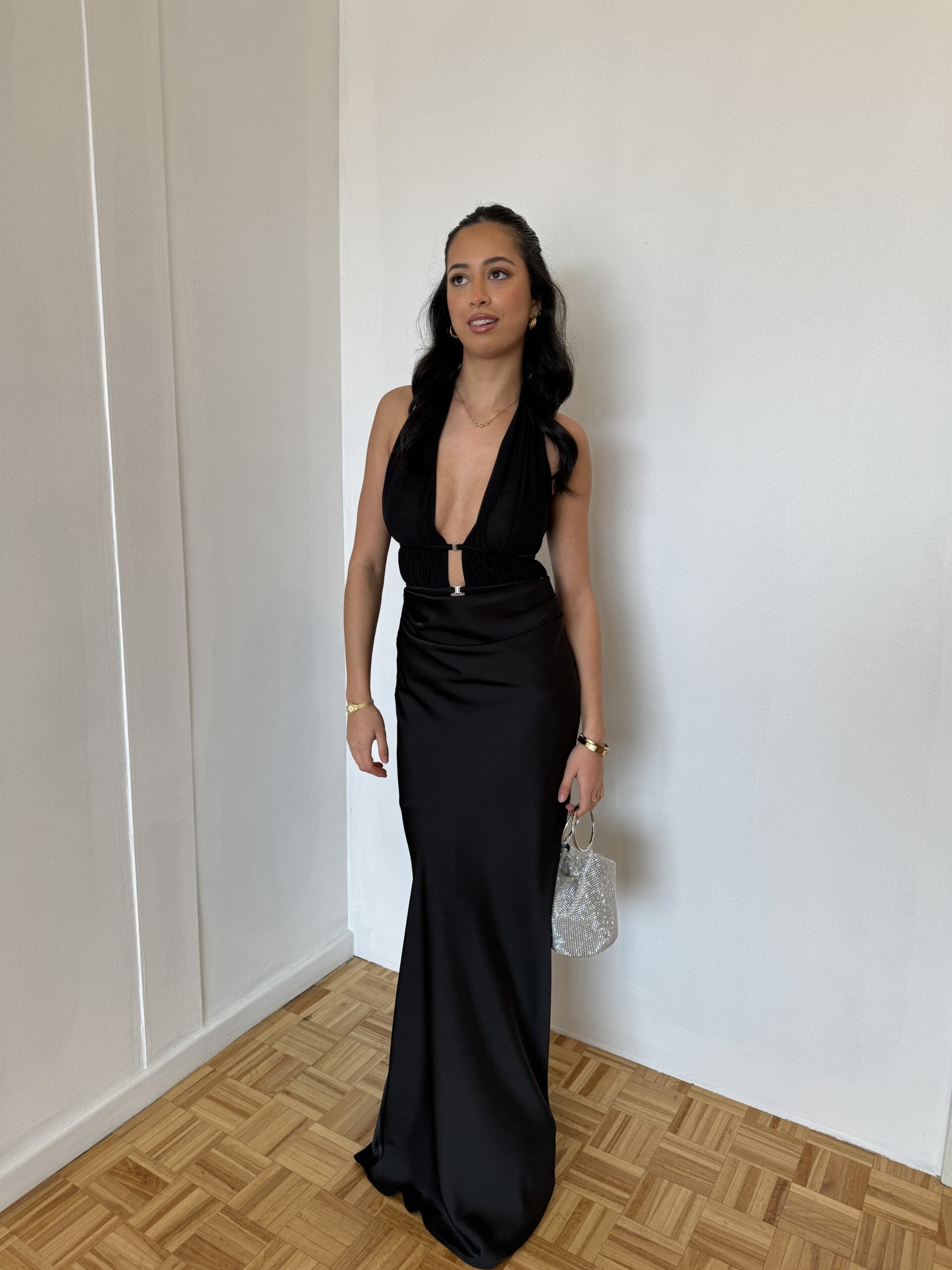 Celine Maxi Dress - Black