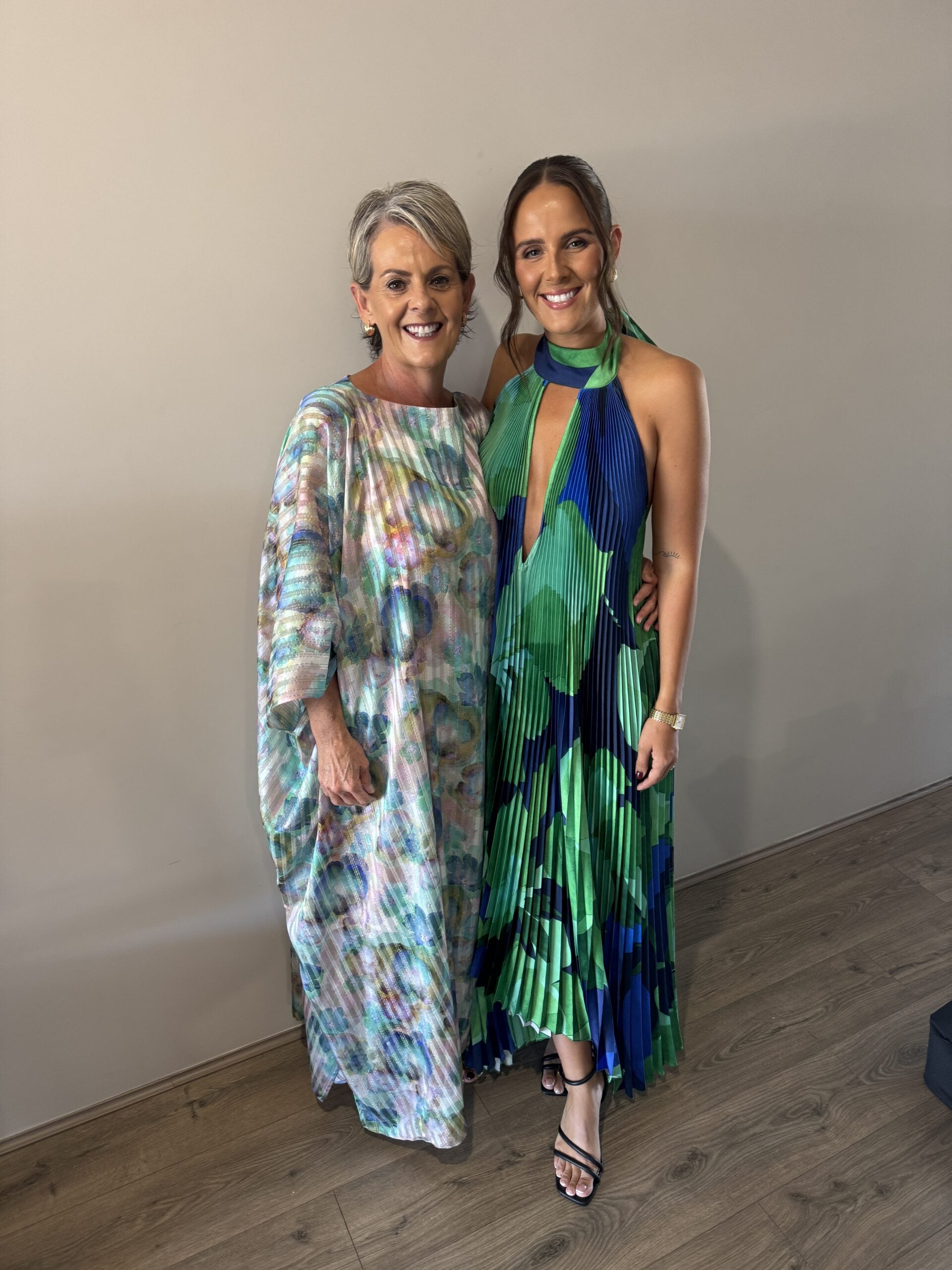 Opera Gown - Capri Green