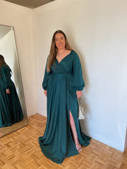 Zahara Gown - Emerald
