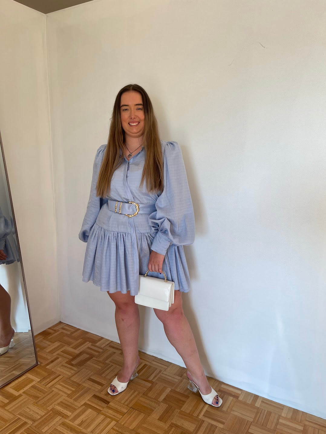 Sherwood Dress - Cornflour Blue