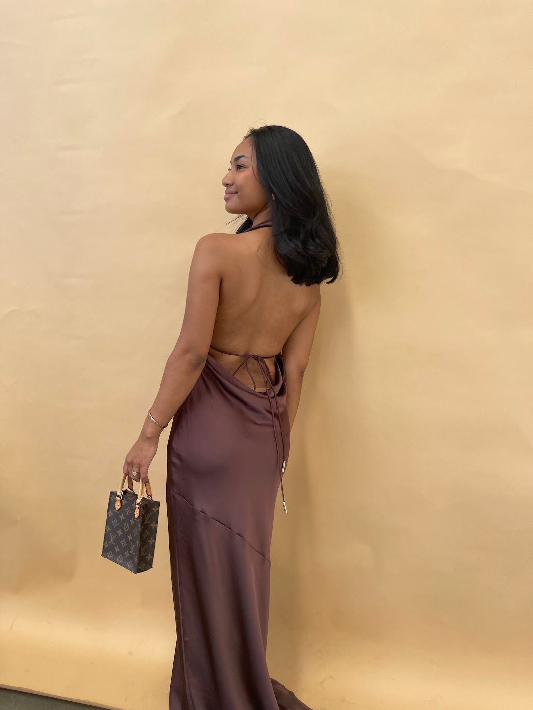 Diaz Dress - Chocolate