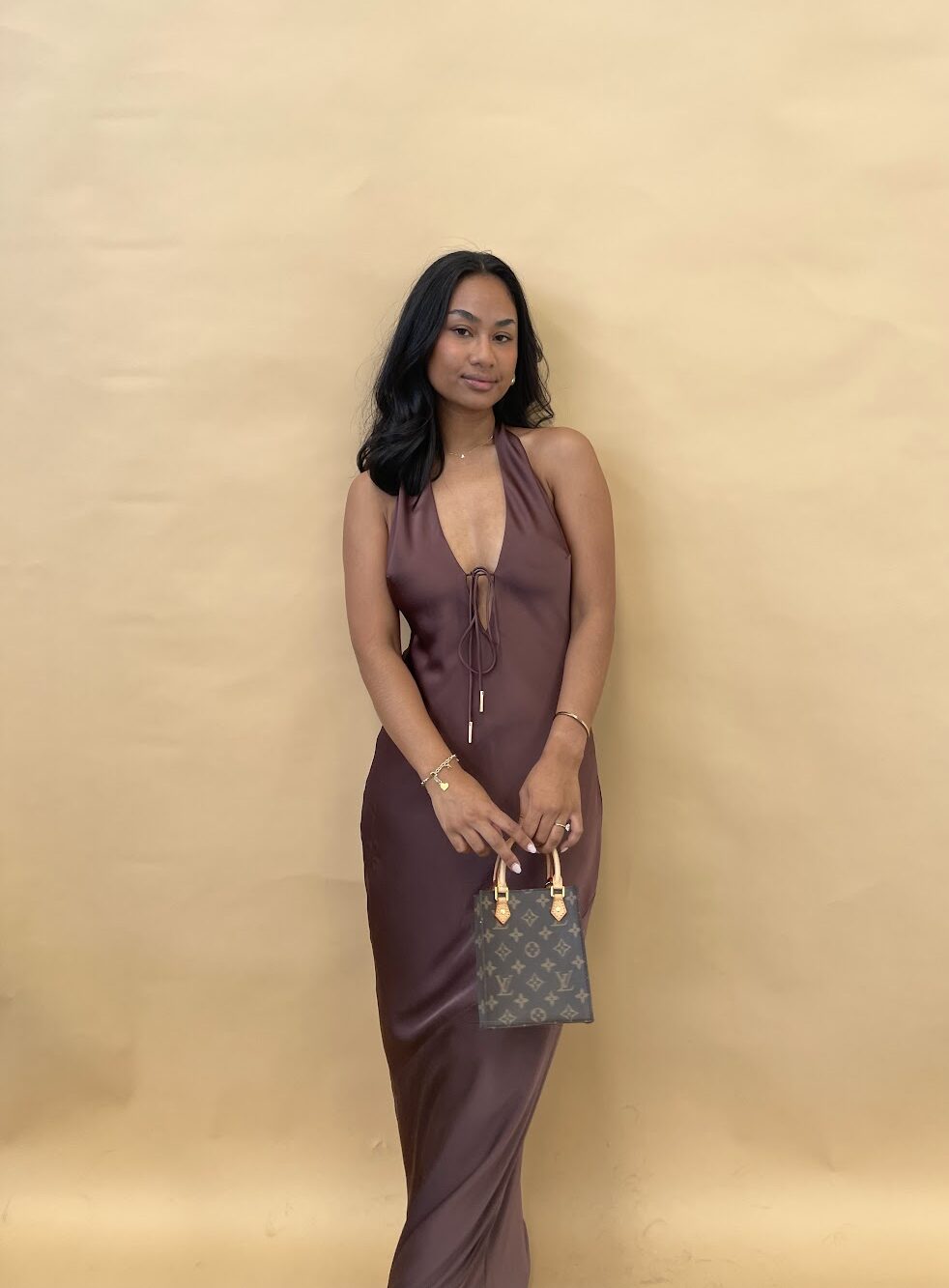 Diaz Dress - Chocolate