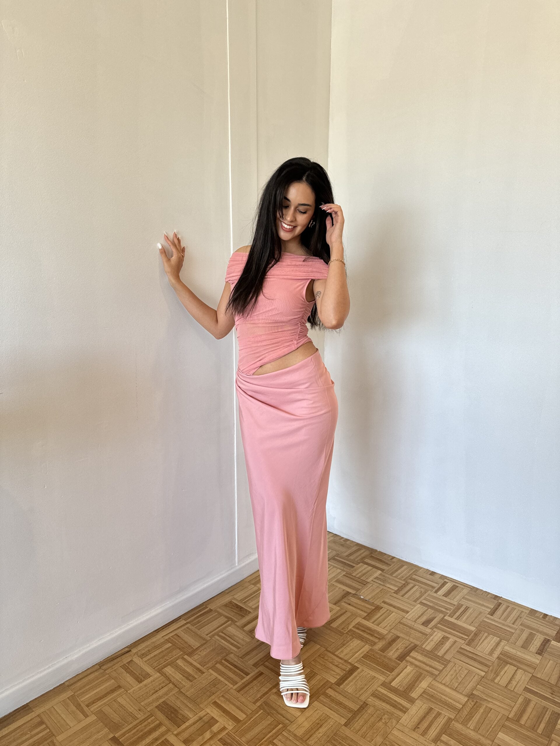 Nico Off Shoulder - Pink