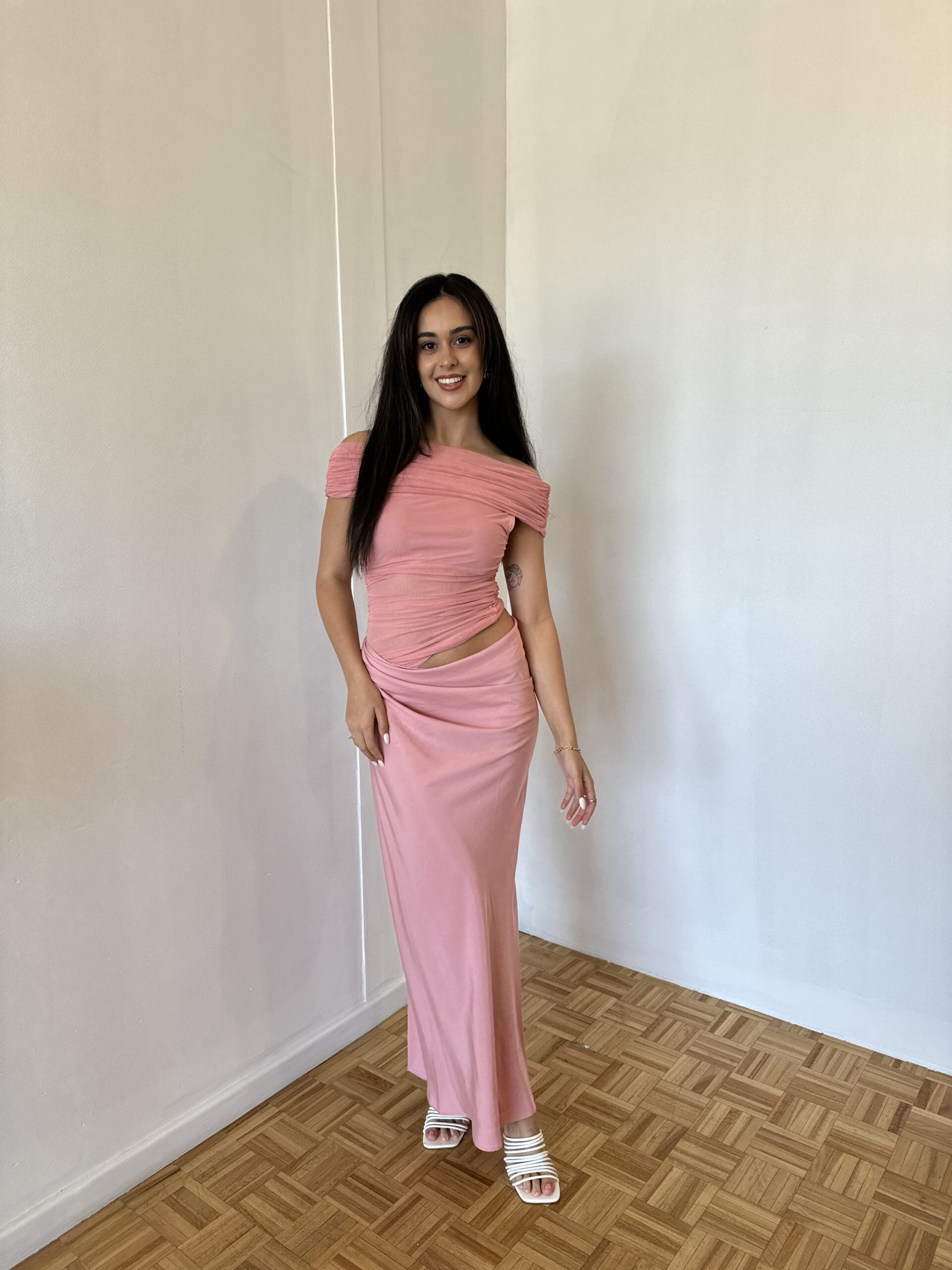Nico Off Shoulder - Pink