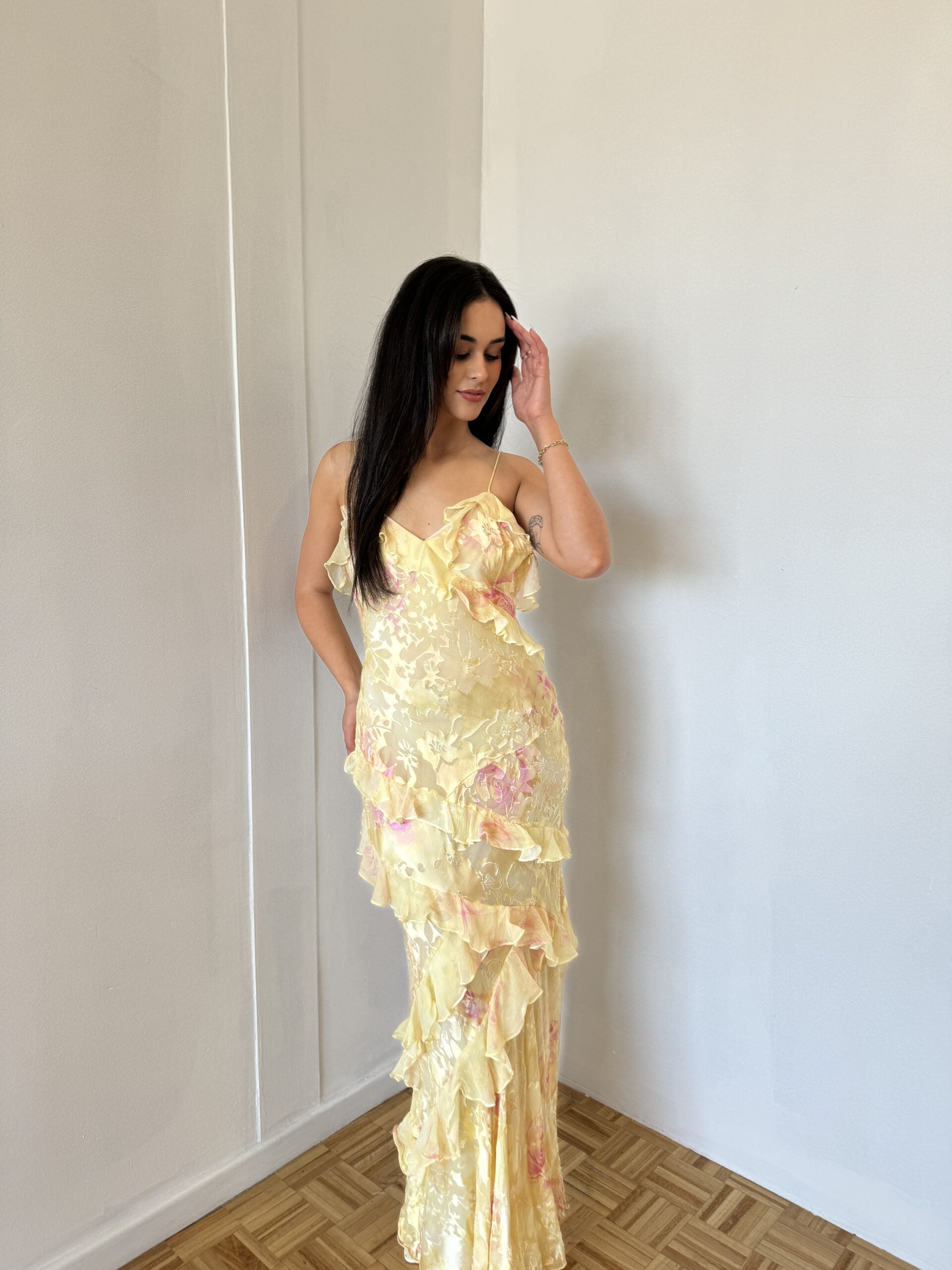 Rialto Maxi Dress - Yellow