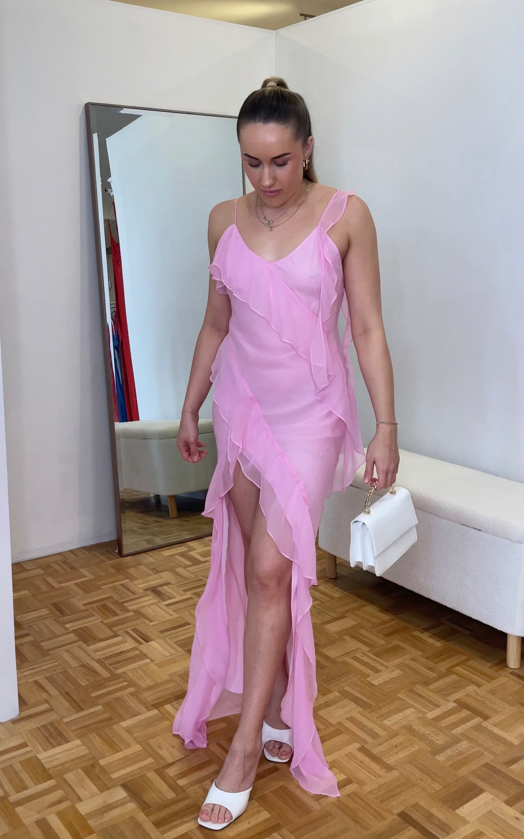 Casilda Gown - Baby Pink