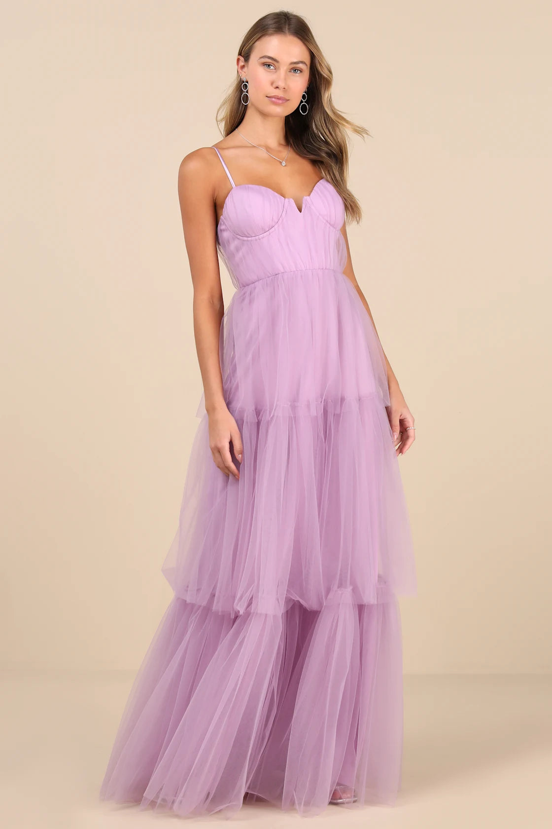 Unforgettable Poise Dress - Lilac