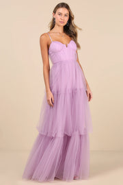 Unforgettable Poise Dress - Lilac