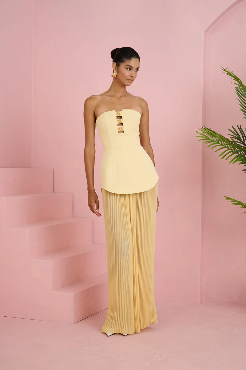 Leo Dress - Lemon
