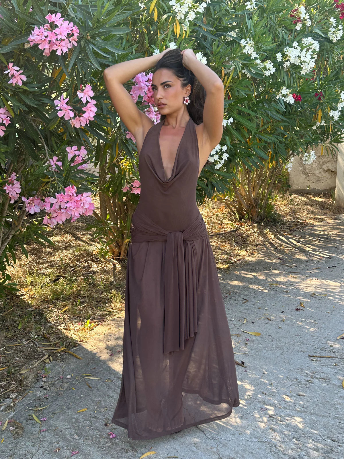 Yosei Dress - Brown
