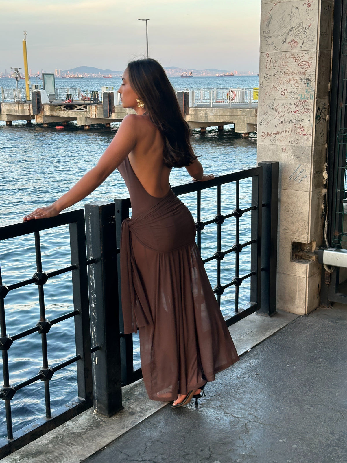 Yosei Dress - Brown