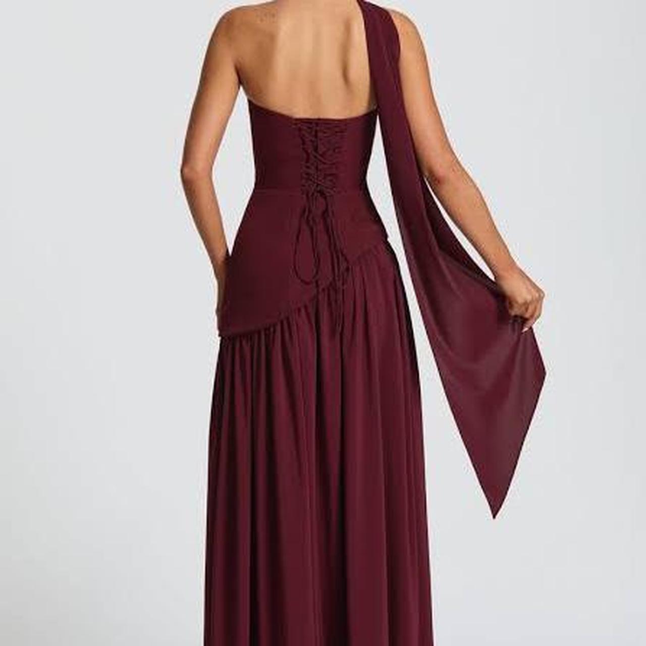 Maliyah Dress - Plum Burgundy