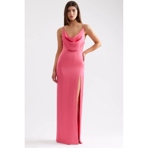 Marion Dress - Deep Pink