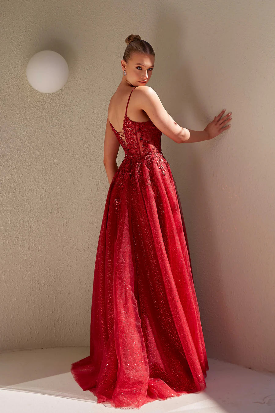 Niara Dress - Wine