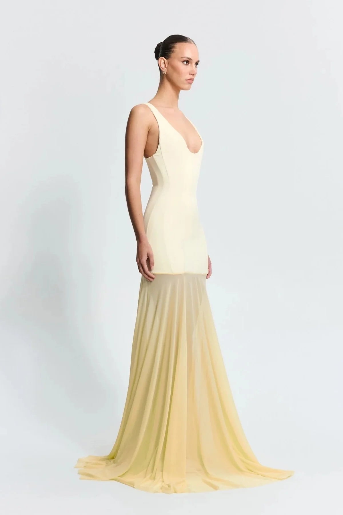 Odessa Gown - Lemon